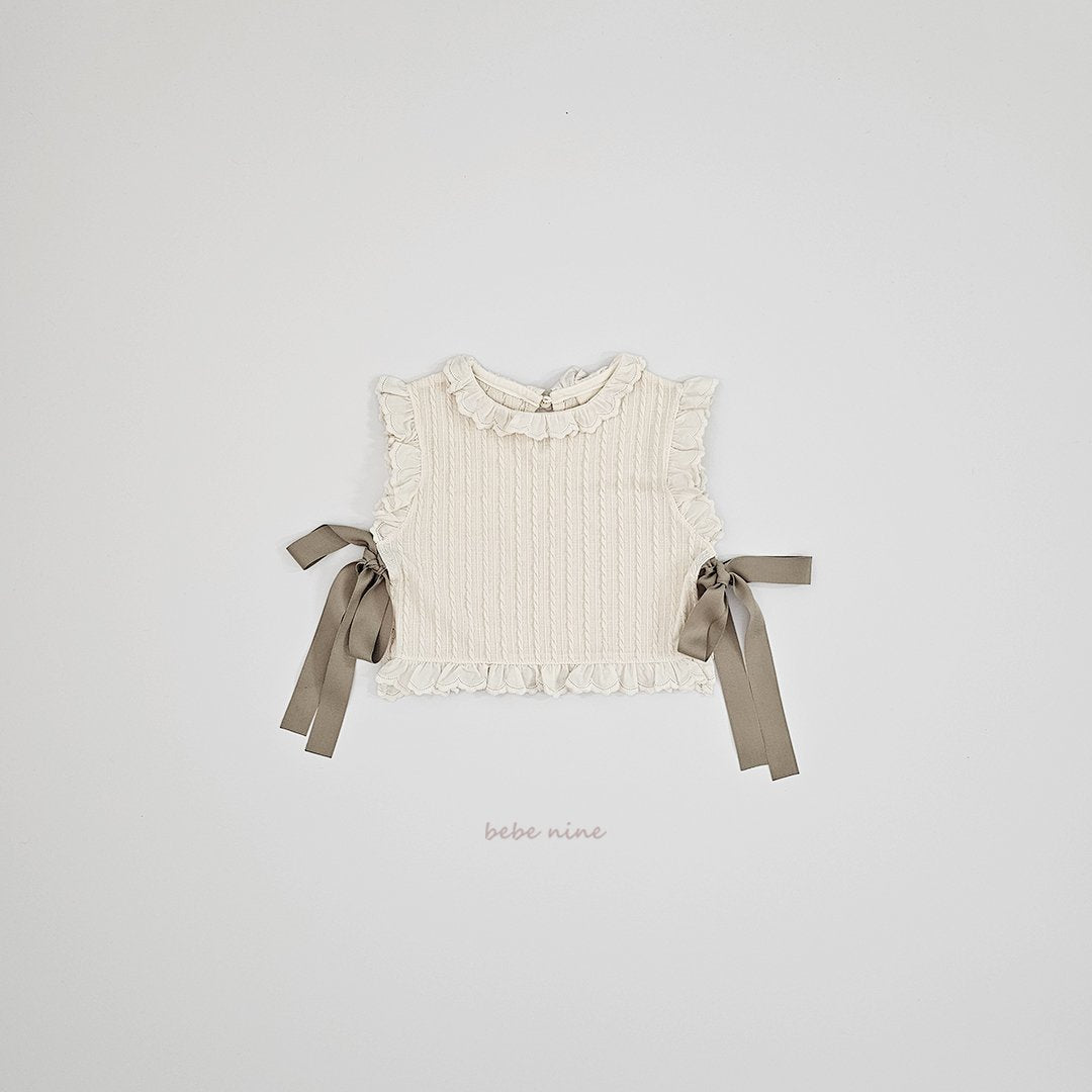 ［bebenine］Celine Knit Vest