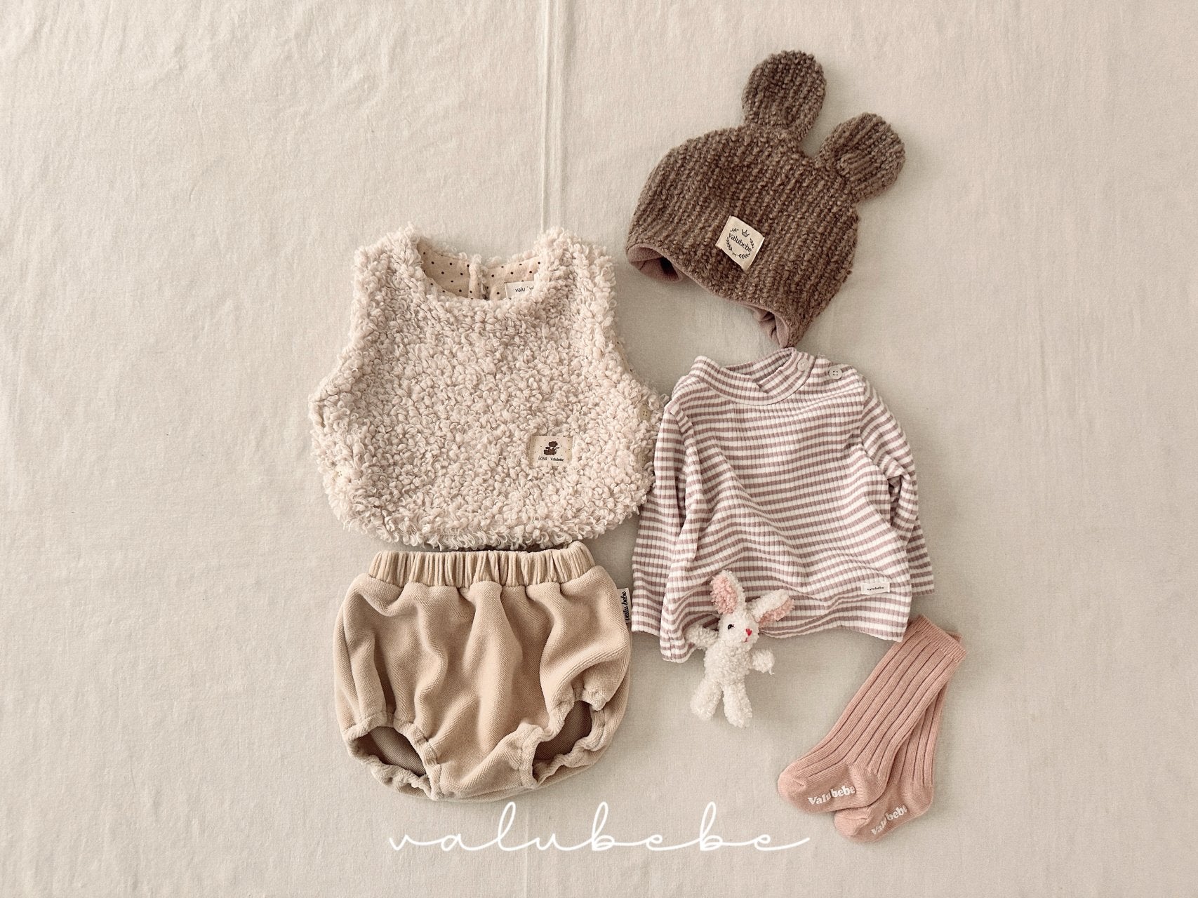 ［valubebe］Sheep vest (baby)