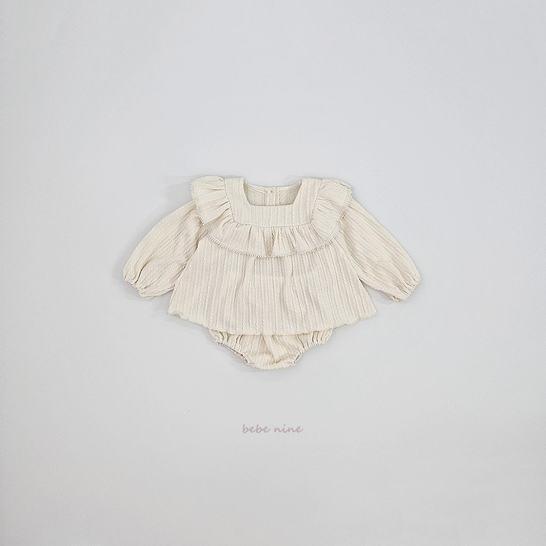 ［bebenine］Miel Knit Bloomer Set