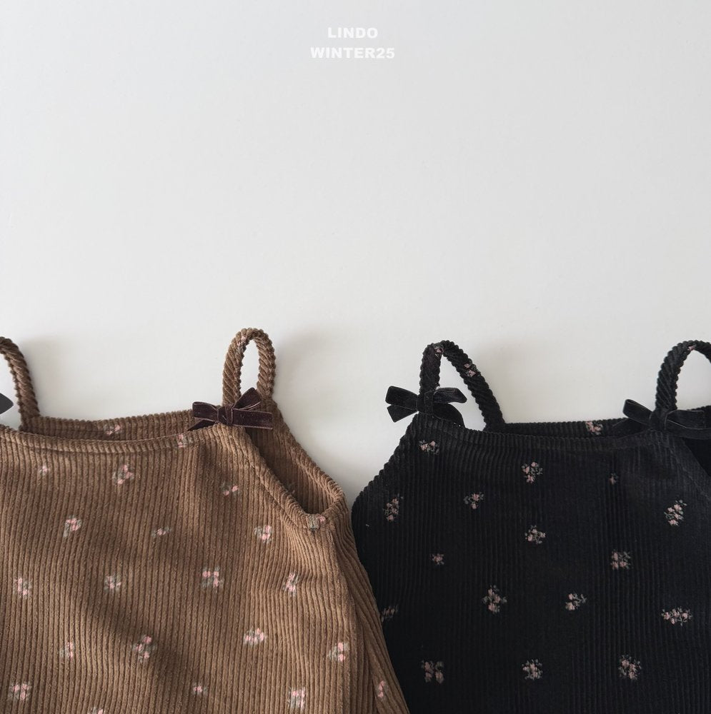 ［LINDO］Momo ribbon one-piece