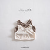 ［anggo］Cream vest