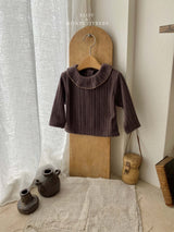 ［Mon petit bebe］Luane frill tee