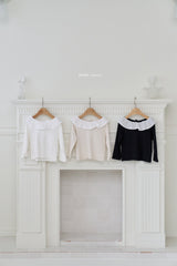 ［bebenine］Rose Ribbon Blouse