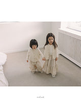 ［MELMEL］Check jogger pants