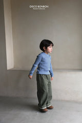 ［DISCO BONBON］Roll cotton pants