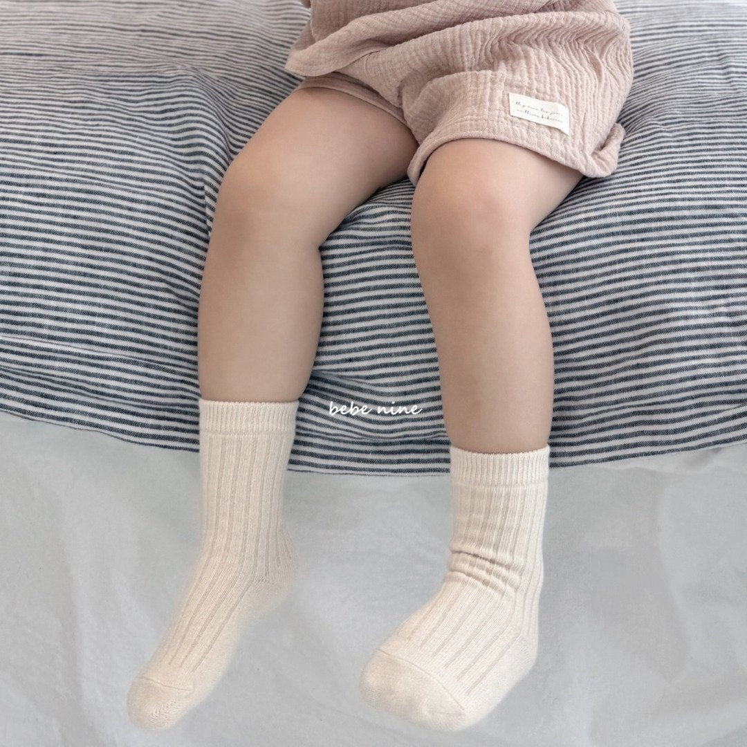 ［bebenine］Butter Knee Socks Set