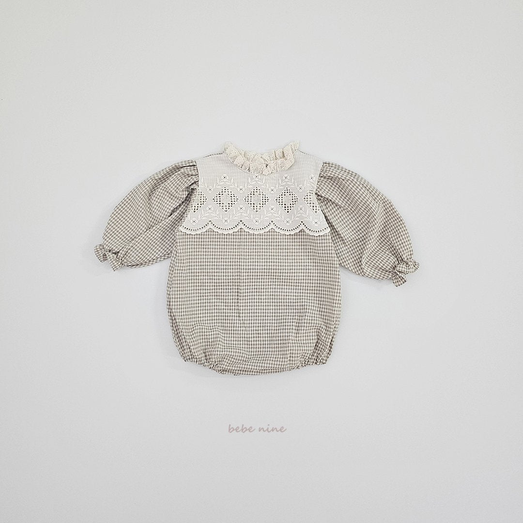 ［bebenine］Monica Check Suit