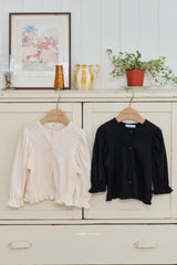 ［bebenine］Edel Frill Cardigan