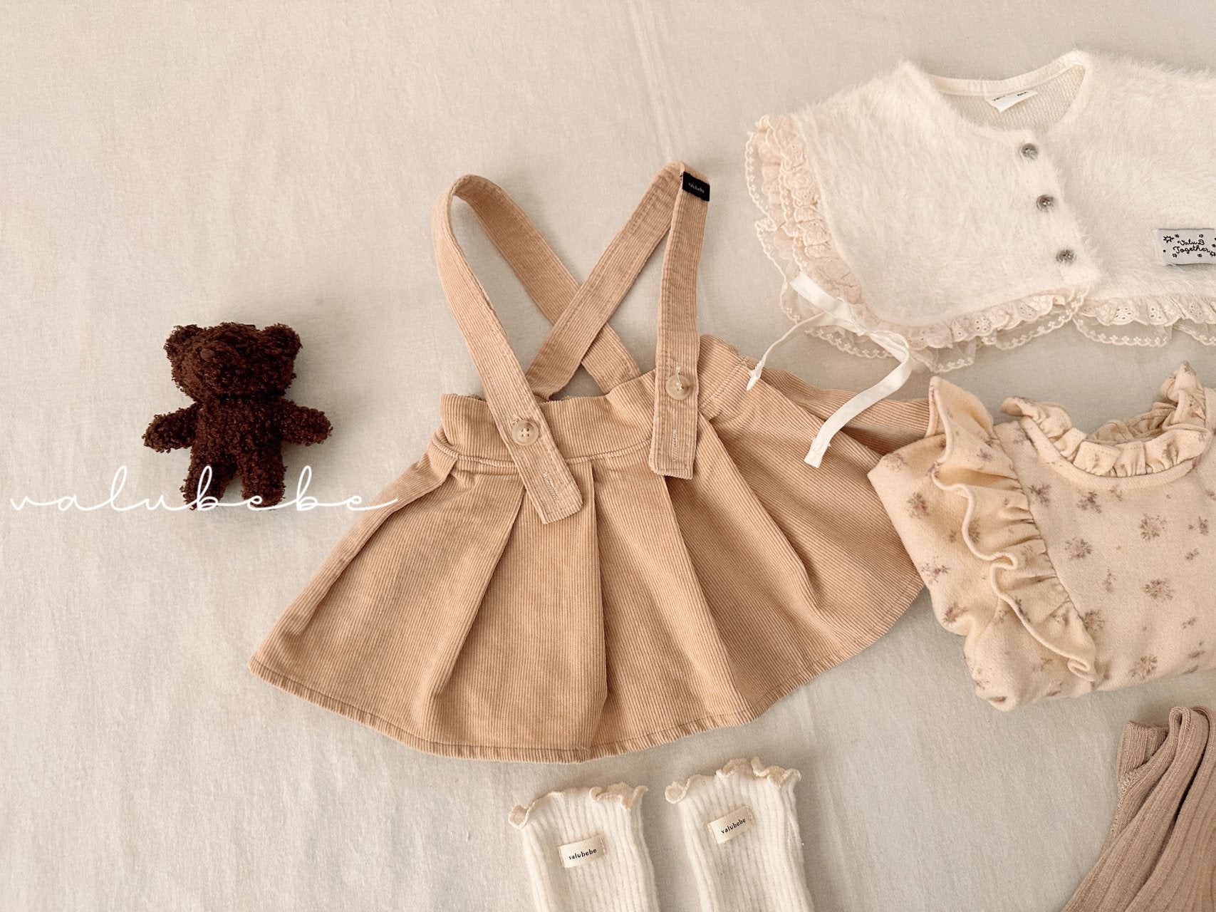 ［valubebe］Aimie pleats skirt (baby)