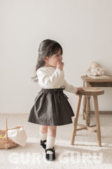 ［guru guru］Flare ribbon skirt (baby & kids)