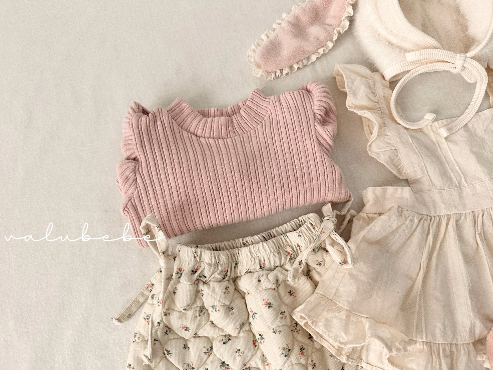 ［valubebe］Elssa half neck puff tops (baby)