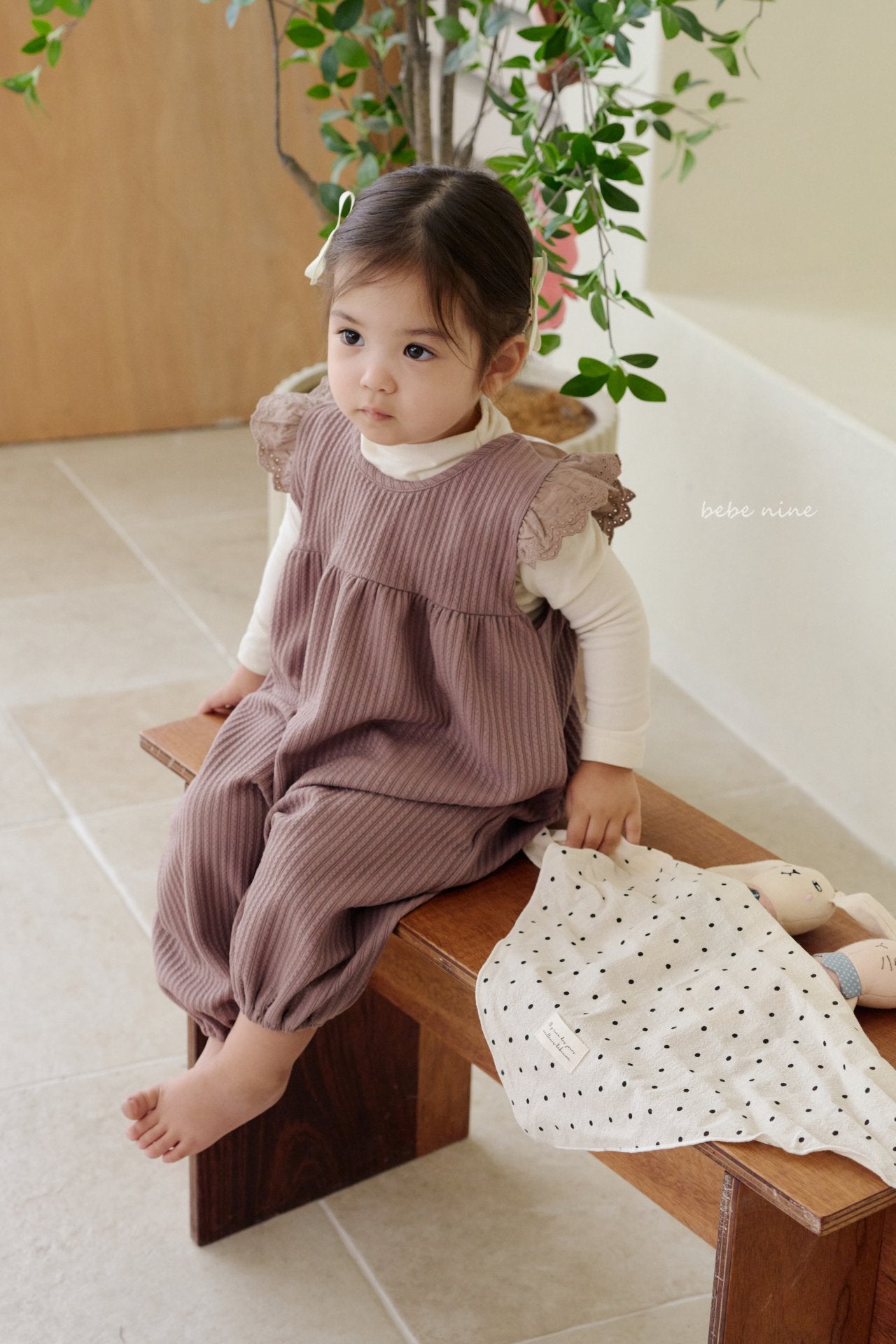 ［bebenine］Nine Angel Ribbon Suit