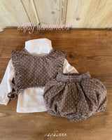 ［nanamood by BANANAJ］Flowly frill set