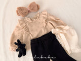 ［valubebe］Fur ribbon hairband (baby)