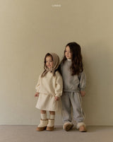 ［LINDO］Double lace jpgger pants