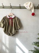 ［monbebe］Merry ribbon rompers