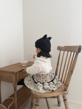 ［mimi market］Ribbon cancan skirt