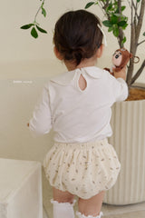 ［bebenine］Soft Round Collar Tee