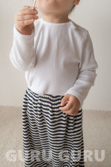 ［guru guru］Front slit tee (baby & kids)