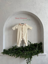 ［monbebe］Noel sailor rompers