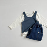 [minirobe] Stretch ribbed sleeveless