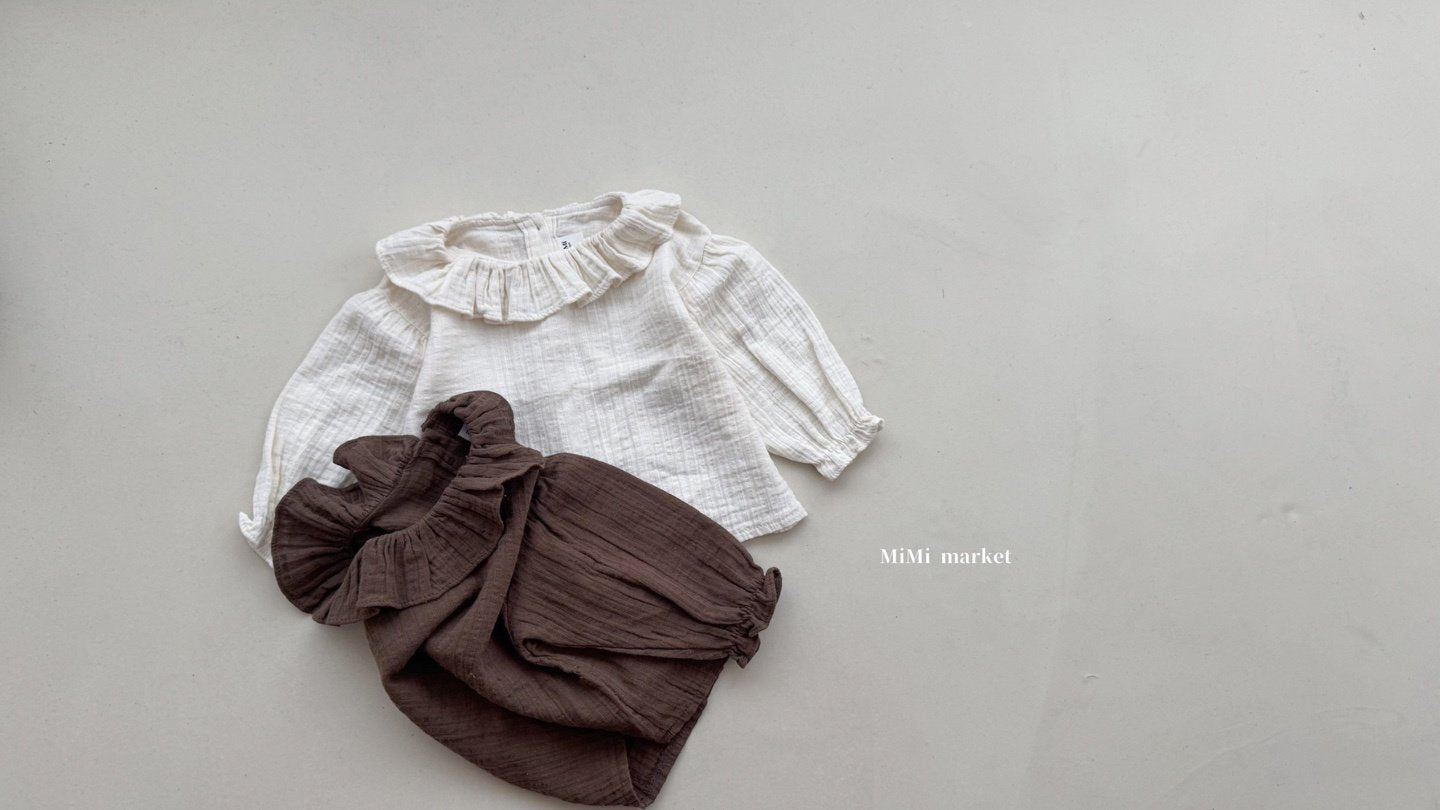 ［mimi market］Nougat blouse