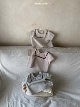 ［bebe holic］Rubato stripe blouse