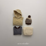 ［aou studio］Cream hoodie