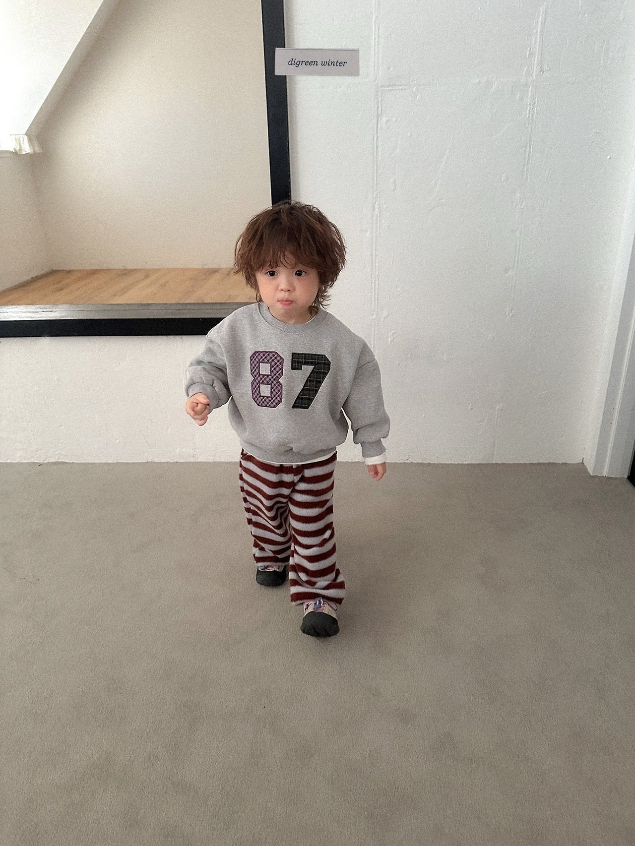 [digreen] Heat Stripe Pants