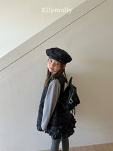［ELLY MOLLY］Square frill bag