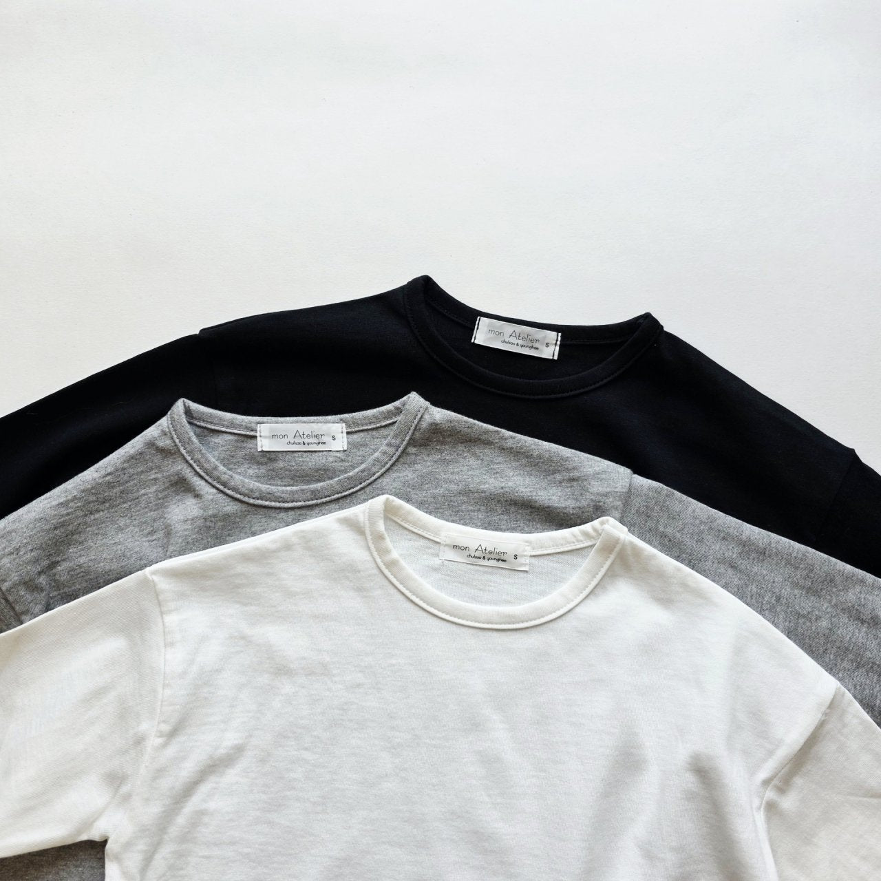 ［mon Atelier］Loose long tee