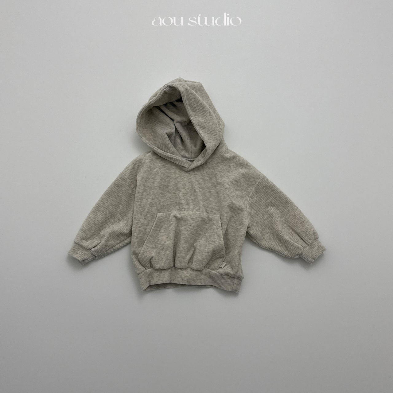 ［aou studio］Cream hoodie