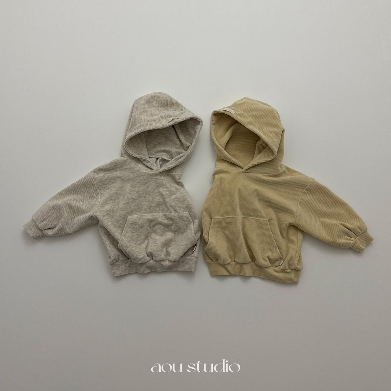 ［aou studio］Cream hoodie