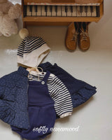 ［nanamood by BANANAJ］Cozy suspender suit