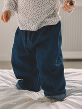 ［MELMEL］Loose fit denim pants