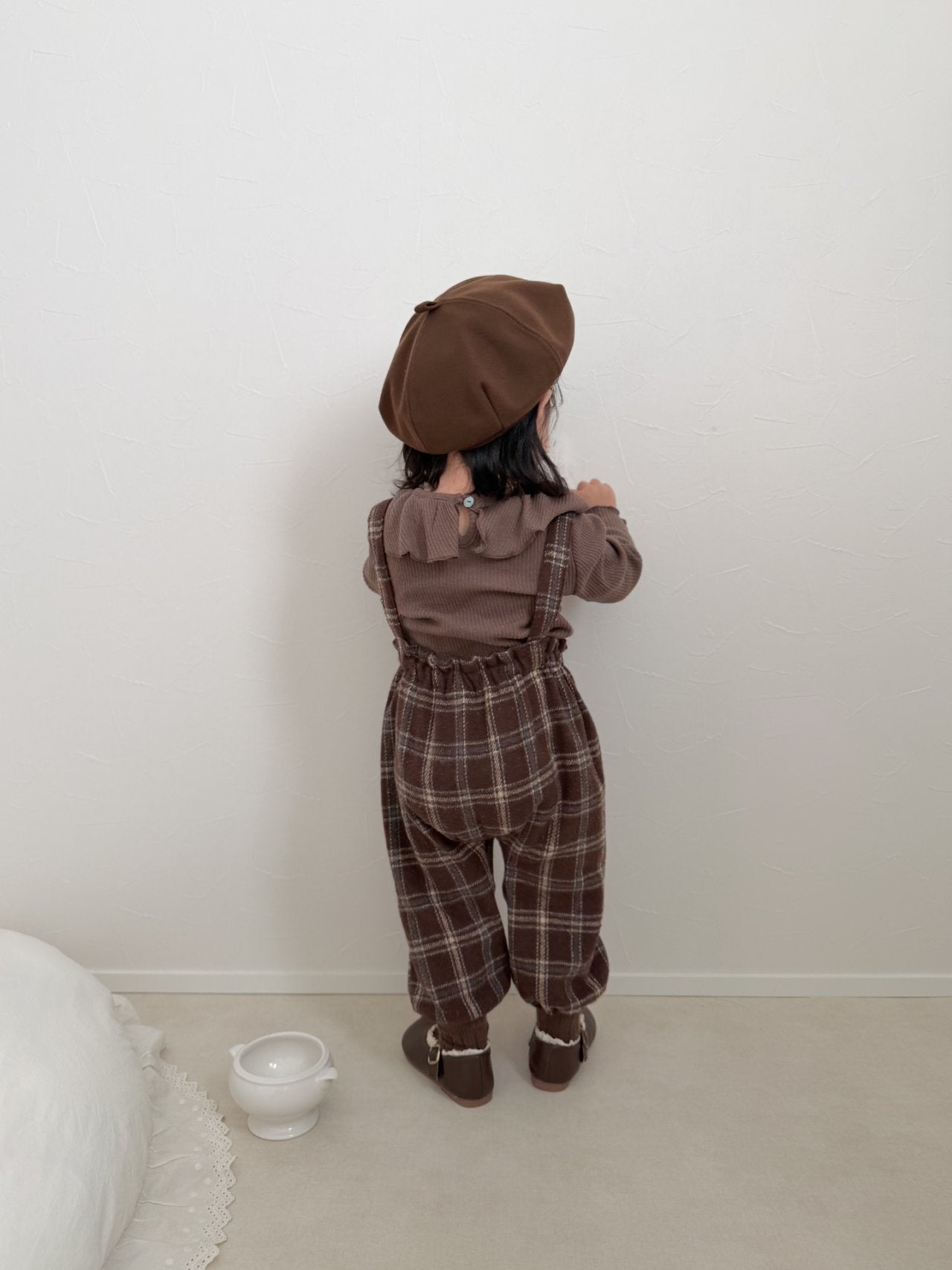 ［mimi market］Cream collar tops