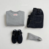 [minirobe] Autumn pocket denim pants