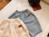 ［valubebe］Round denim pants