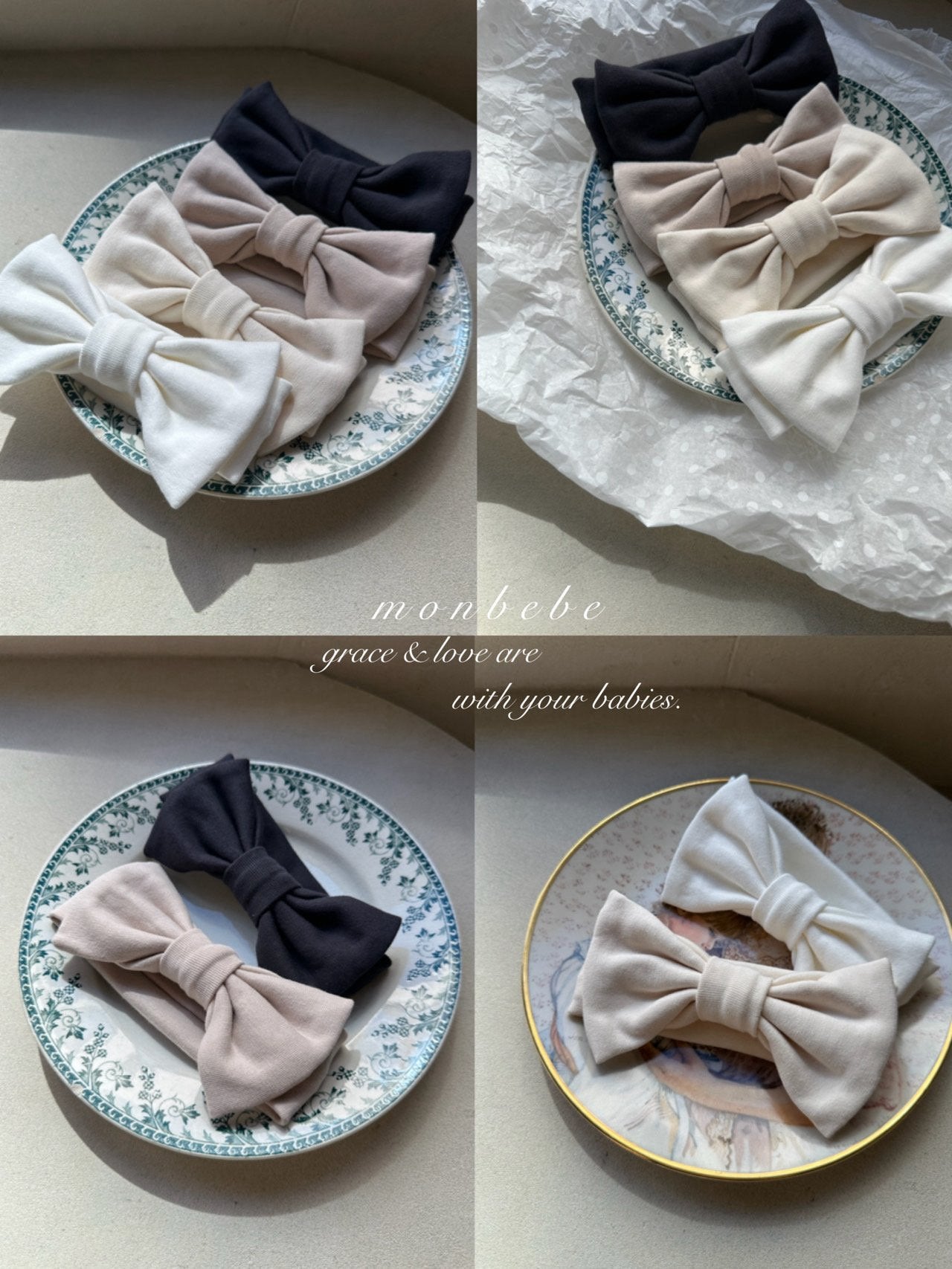 ［monbebe］Bebe ribbon hairband