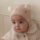 ［OREN］Soft bear bonnet