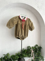 ［monbebe］Merry ribbon rompers