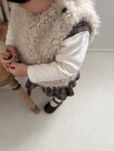 ［mimi market］Eyelet turtleneck tee