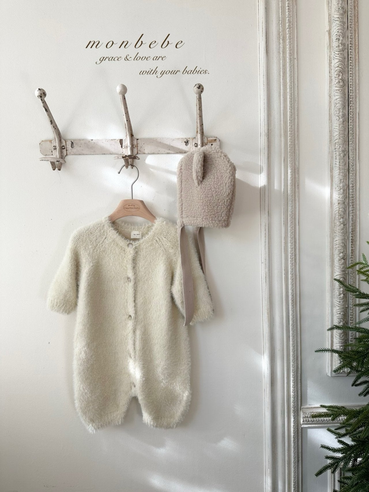 ［monbebe］Teddy fur suit