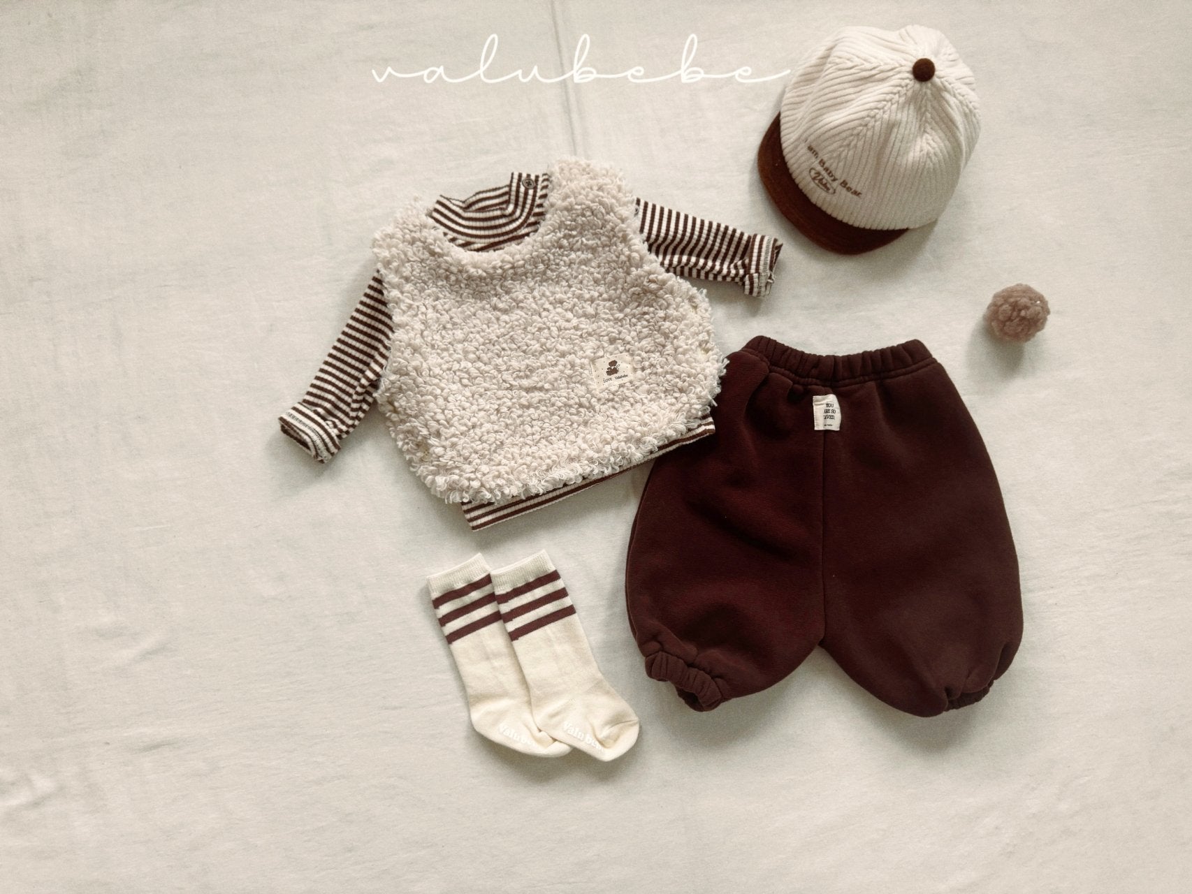 ［valubebe］Sheep vest (baby)