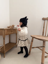 ［mimi market］Ribbon cancan skirt