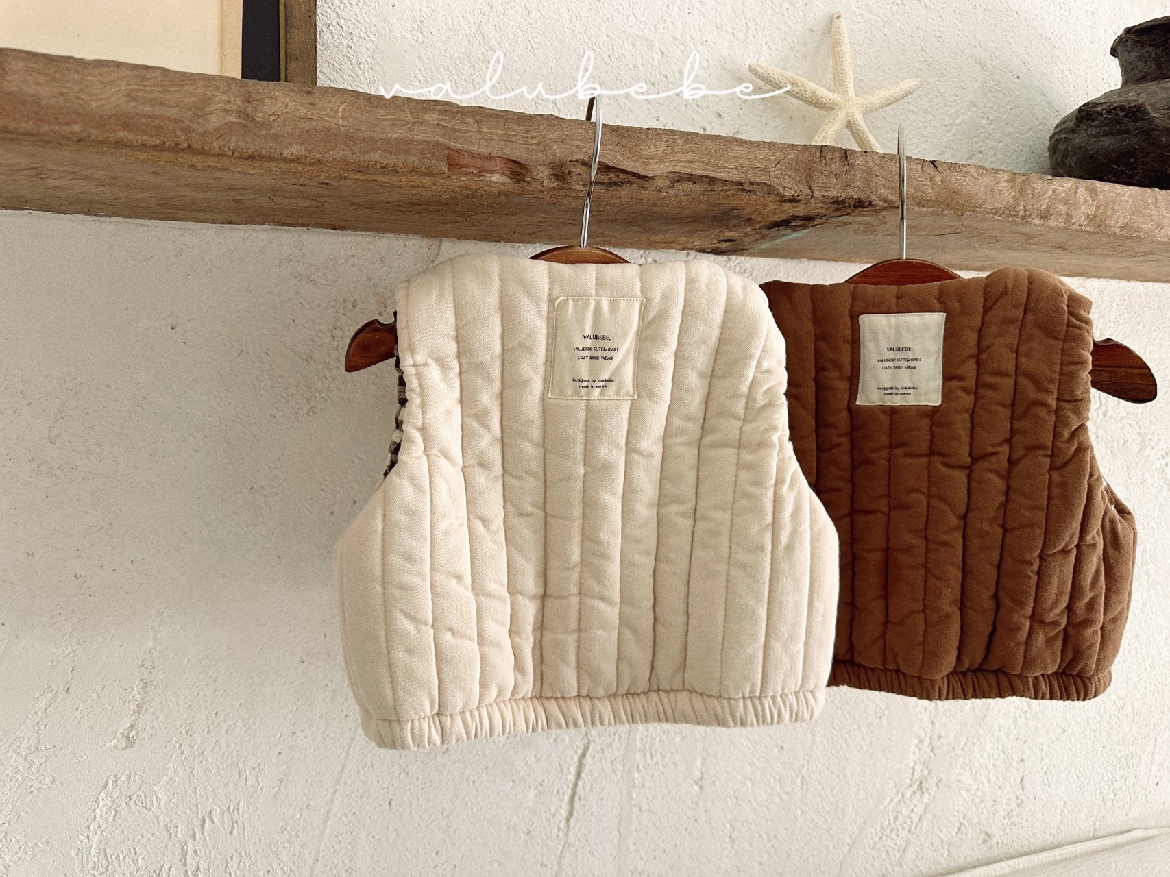 ［valubebe］Mare quilting vest (baby & kids)