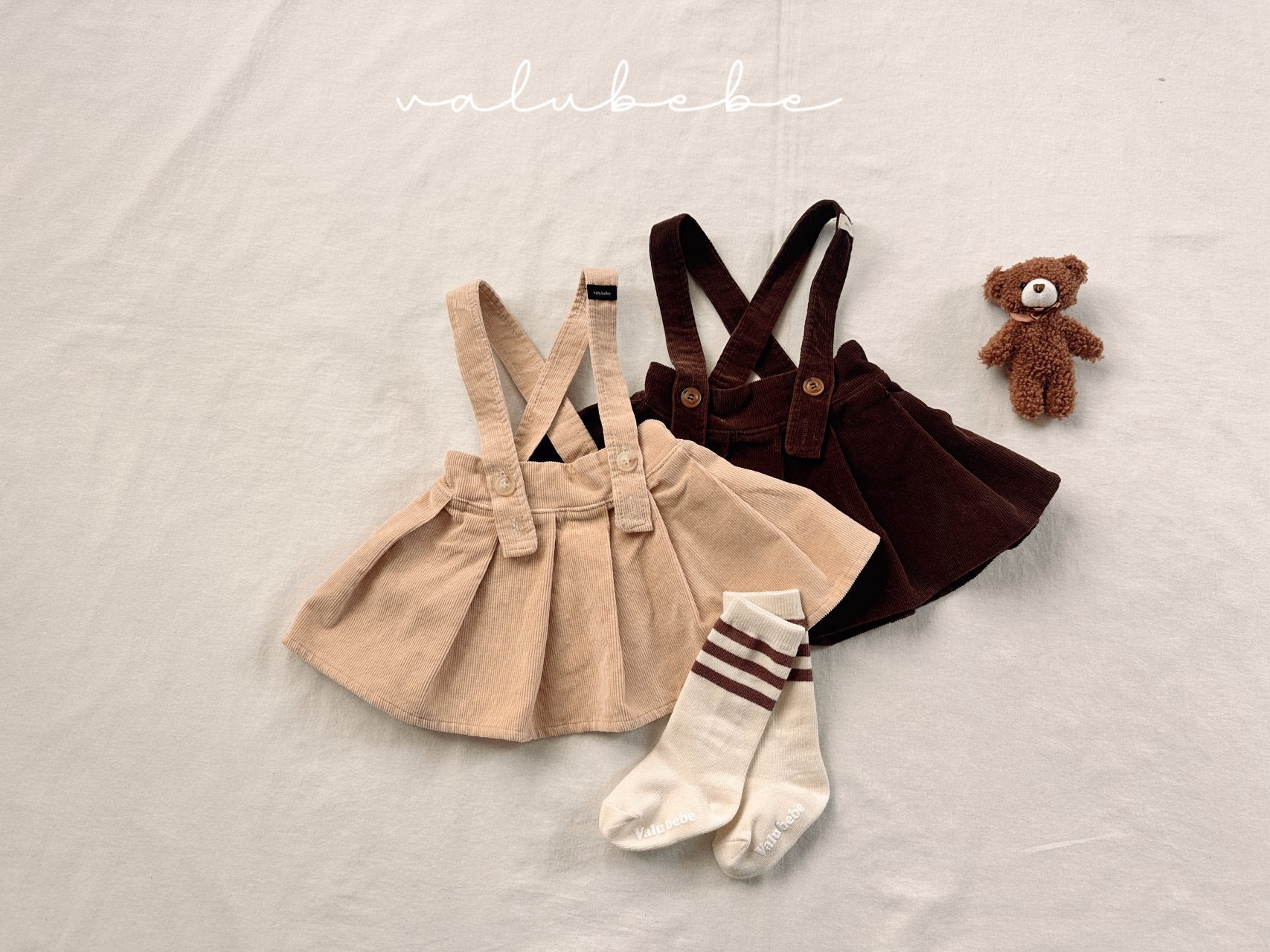 ［valubebe］Aimie pleats skirt (baby)