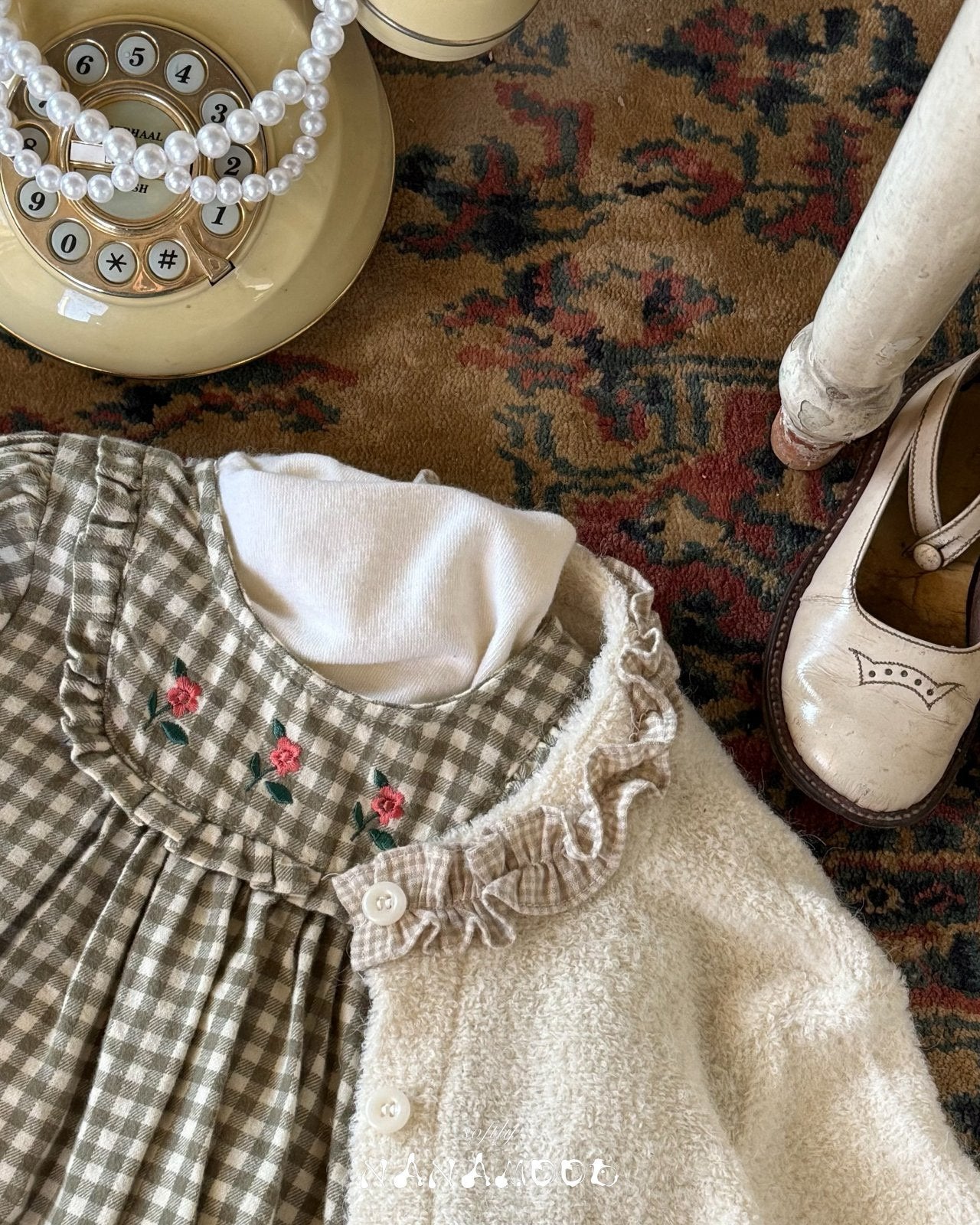 ［nanamood by BANANAJ］Bebe jelly cardigan