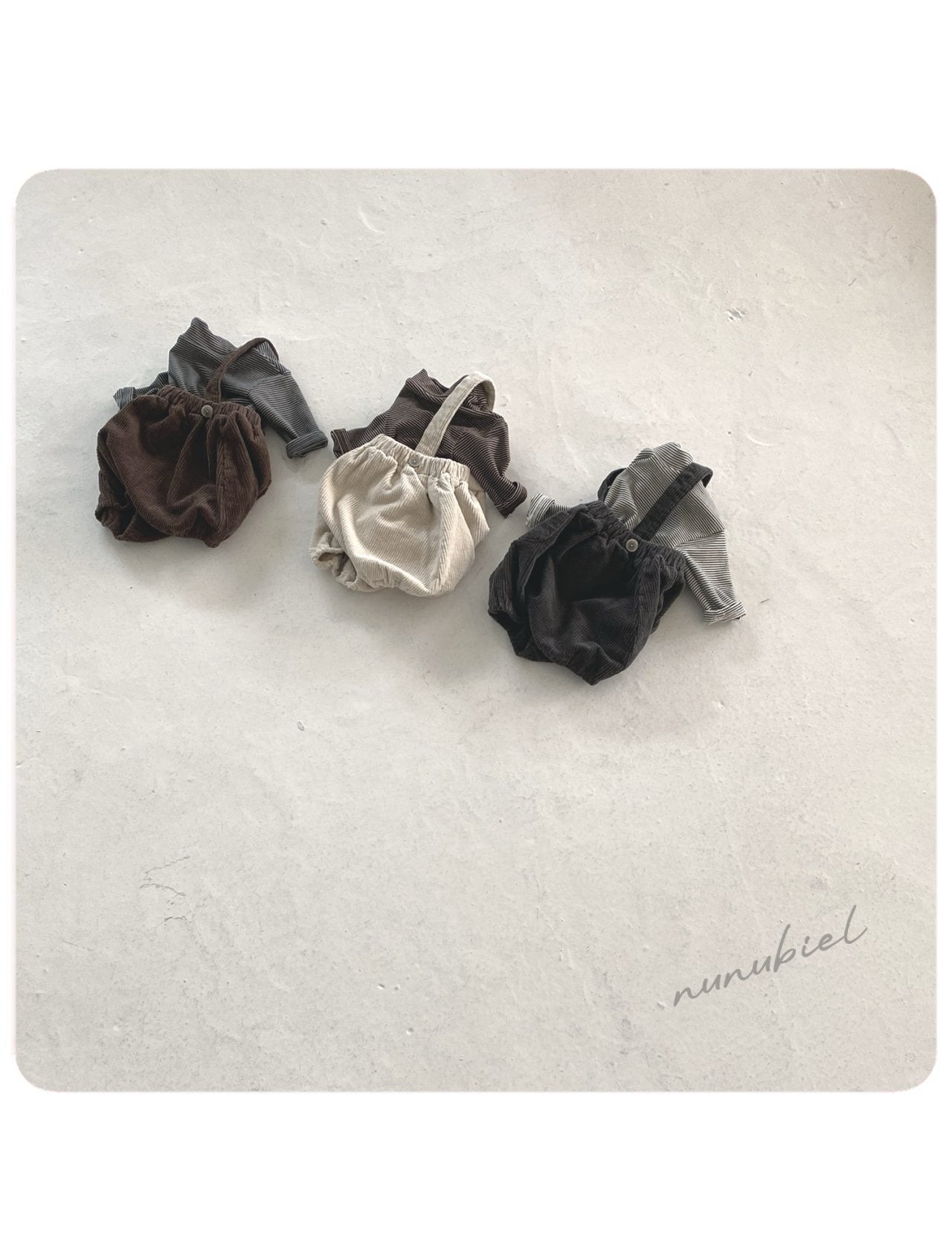 ［nunubiel］Manuca suspender bloomer