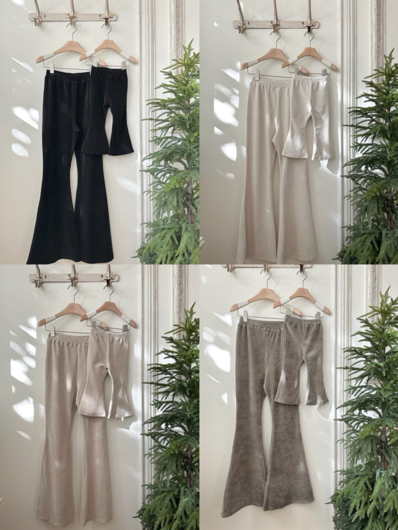 ［monbebe］Corduroy soan flare pants (adult)